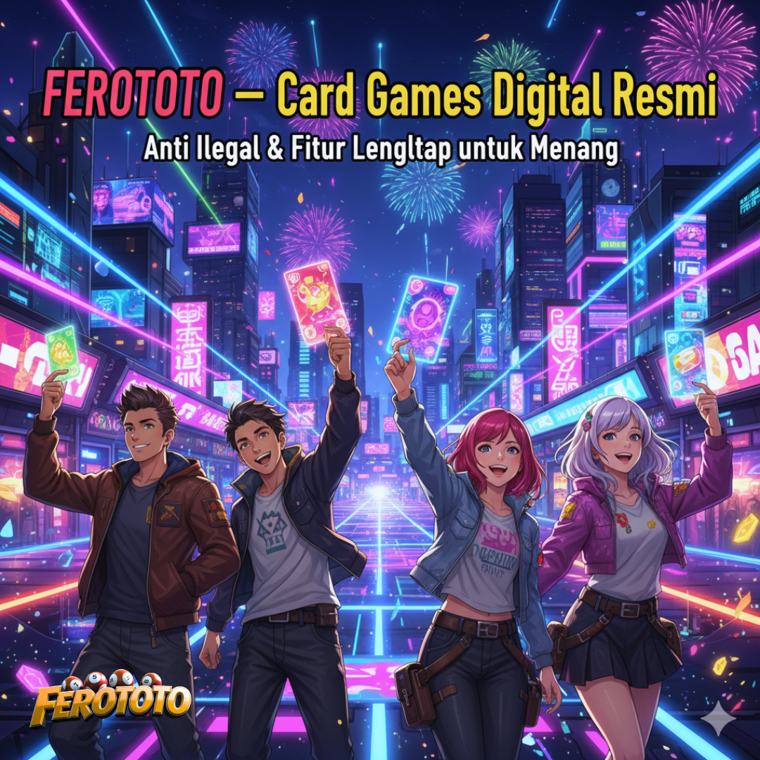 Situs FEROTOTO: Permainan Card Games Digital Resmi, Anti Ilegal